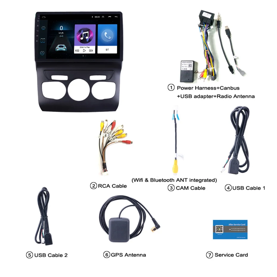 Best 10.1 inch 2.5D IPS Tempered HD multi-touch screen Android 8.1 NAVI for Citroen C4L 2013-2018 with Bluetooth USB WIFI support SWC 5