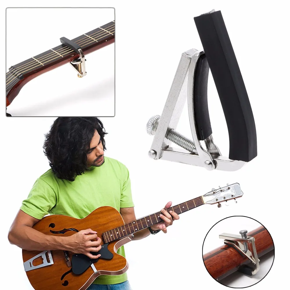 Metal Change Key Clamp Trigger Tune Quick Capo for Electric Classic
