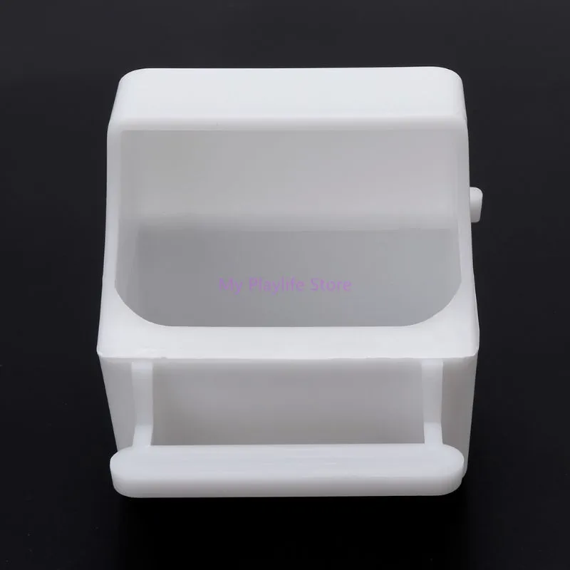 Bird Feeder Anti Splash Feeding Bowl Box Splash Proof Cage Parrot Pigeon Budgie Drink Water Feeding Equipment