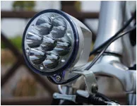China Cheap Price and High Quality 36V 250W brushless with Gear Electric Bike Bicycle Merry Gold Little S EBike Ebicycly front light