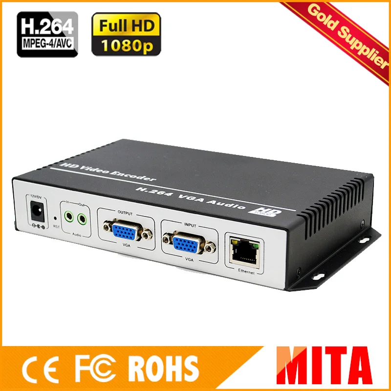 

HD H.264 MPEG-4 AVC VGA encoder iptv for Live Streaming with HTTP RTSP RTMP HLS