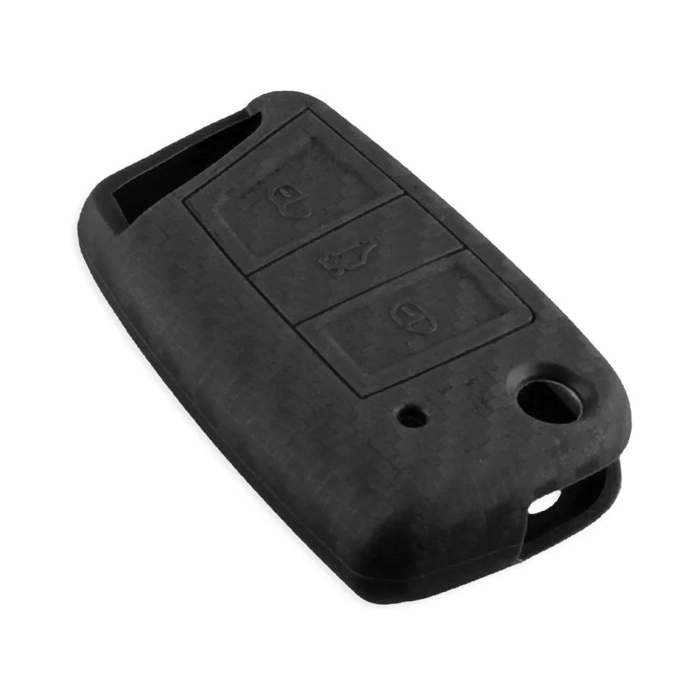 Cover in silicone chiave telecomando per VW Polo 2016 Golf 7 MK7 For Skoda Octavia Combi A7 - SEAT Leon Ibiza CUPTRA - HTB1lcrjaEzrK1RjSspmq6AOdFXae