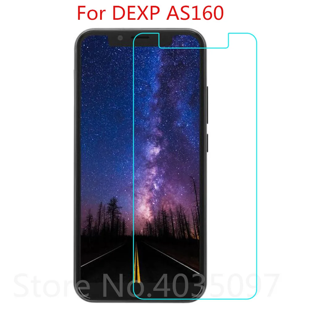 

2PCS 2.5D 9H For DEXP AS160 Tempered Glass Protective Glass Film Explosion-proof For DEXP AS160 Screen Protector