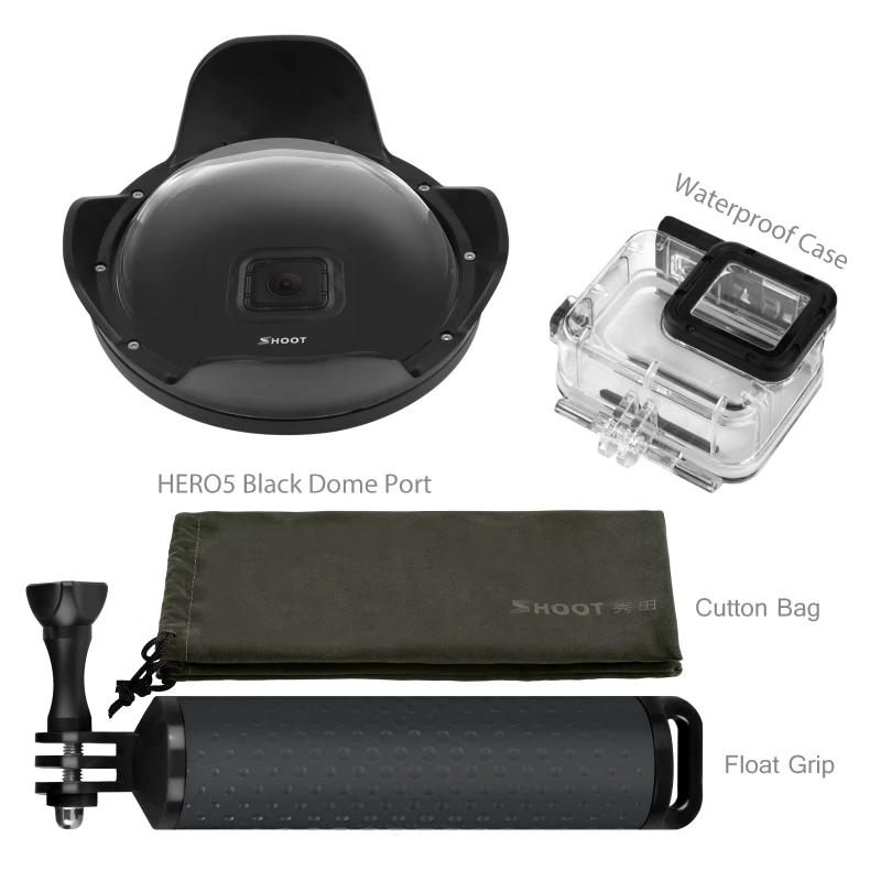 6-inch-40m-Diving-Dome-Port-for-GoPro-Hero-5-Black-Action-Camera-with-Waterproof-House (3)
