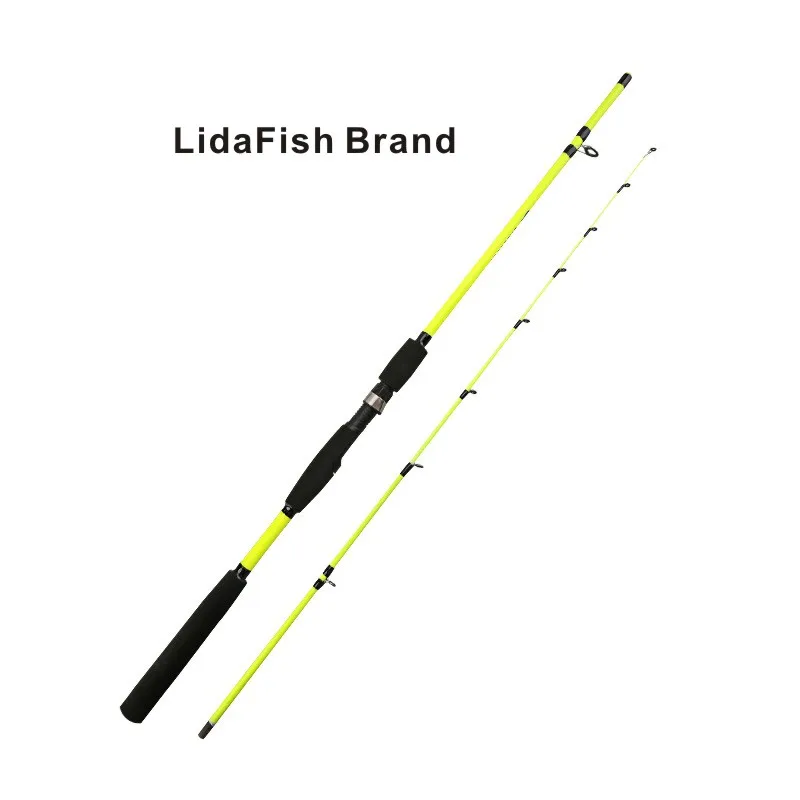 

LidaFish Brand 2019 New 1.6m/1.8m Fishing Pole 2 Sections Lure Fishing Rod