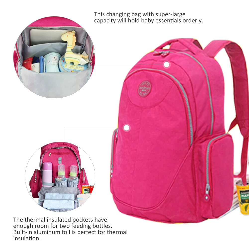 New Diaper Bag Waterproof Mumi Tas Mom 