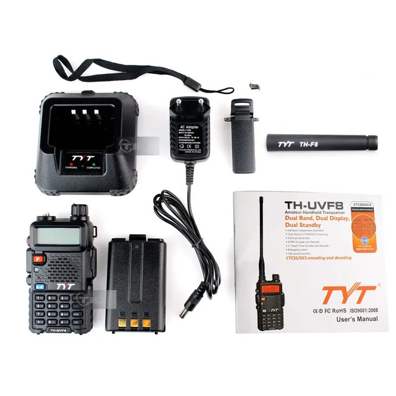 TYT TH-F8 Walkie Talkie UHF 400-470Mhz портативное радио TYT TH F8 охотничье Радио Walkie talkie