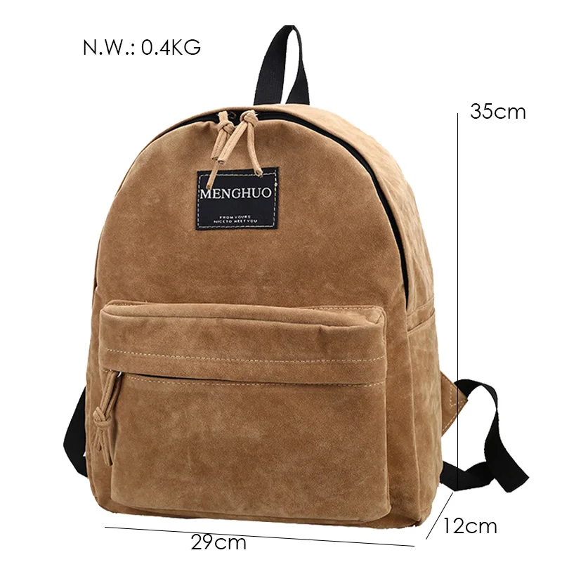 SUEDE BACKPACK