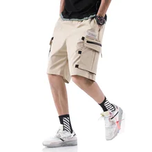 Западный стильный уличная Военная накладной карман дизайнерские шорты мужские Летние повседневные шорты мужские хип-хоп короткие брюки