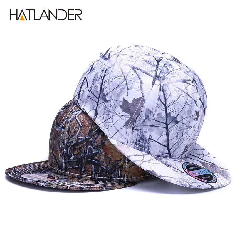 HATLANDER, полноразмерные бейсболки с печатью, 6 панелей, облегающие бейсболки, Молодежные крутые хип-хоп кепки, уличная Солнцезащитная шапка