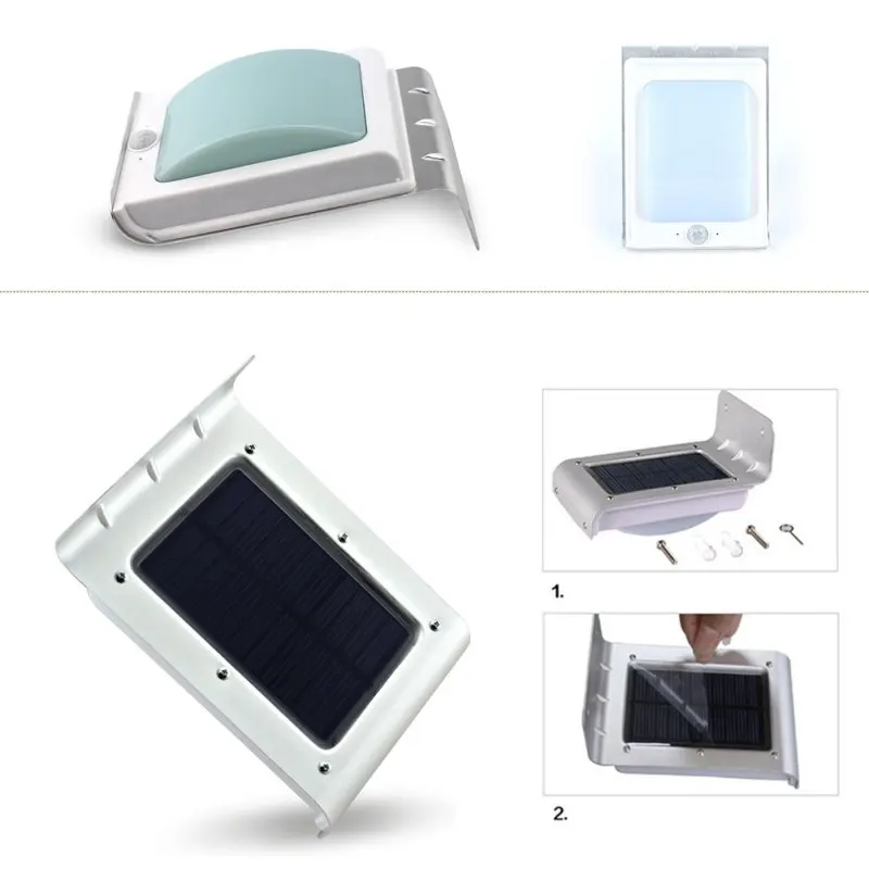 Lâmpadas Solares sensor de luzes de parede Certificado : Ccc, cqc, emc, fcc, rohs