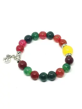 

10mm Natural Round Beads Stretchy Bracelet Fashion Temperament Jewelry Gems Accessories Gifts Wholesale