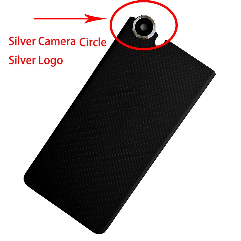 Capa de Bateria de Plástico para Blackberry Substituição + Lente da Câmera Binyeae Nova Keyone Habitação Traseira Volta Case Peça Logotipo Dtek70 5 Binyeae nova capa de bateria de plástico