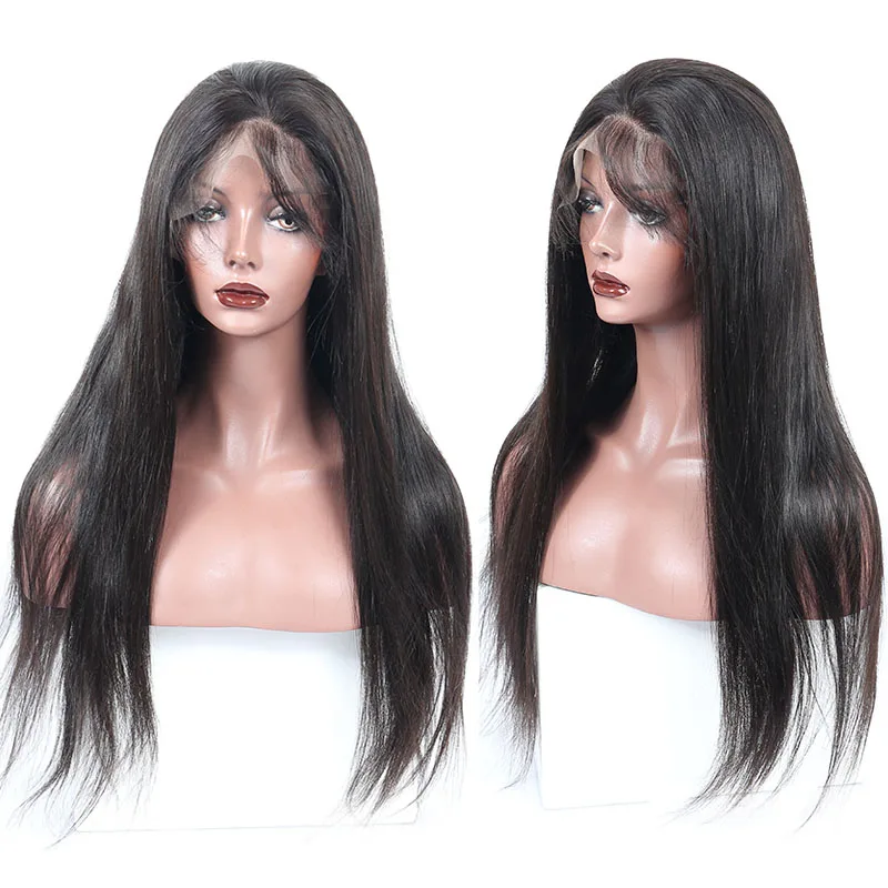 Full-Lace-Wigs-Human-Hair-With-Baby-Hair-For-Women-Straight-Natural-Black-Pre-Plucked-Full
