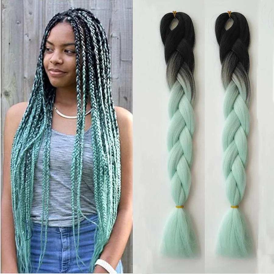 60 HQ Images Two Tone Braiding Hair : / Expression Braids Ultra Braid 32 165g Synthetic Hair For ...