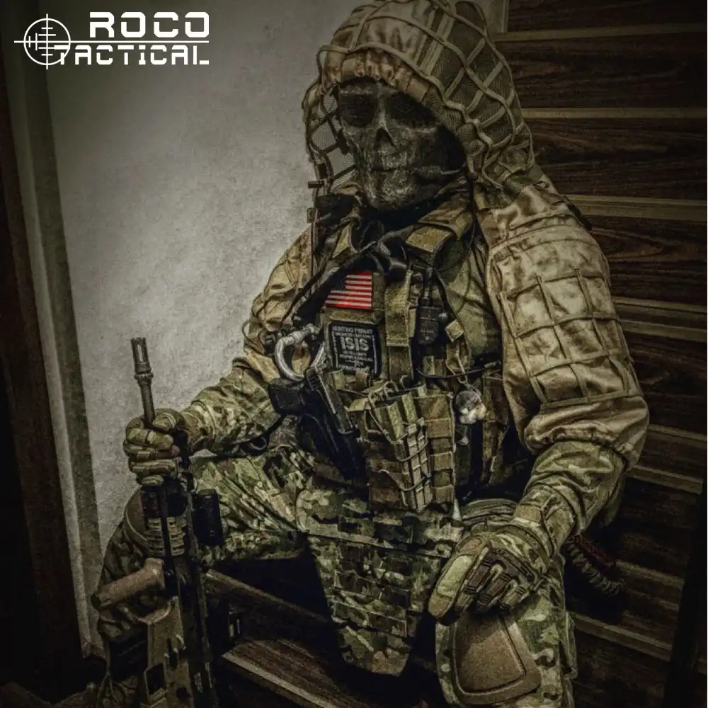 Rocotactical 軍用スナイパー Ghillie バイパーフード戦闘 Ghillie スーツファンデーションカスタム Ghillie フードジャケット迷彩ウッドランド Camouflage Umbrella Camouflage Bandcamouflage Beanie Aliexpress