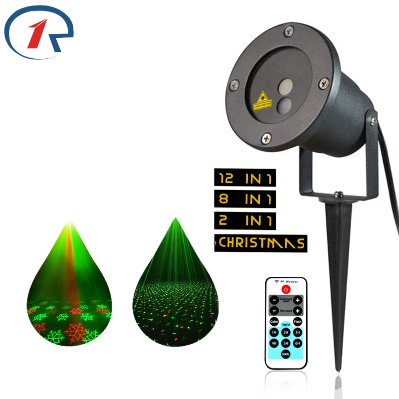 

ZjRight IR Remote Red Green laser stage lights outdoor party laser light dj bar Hallowee Christmas holiday birthday effect light