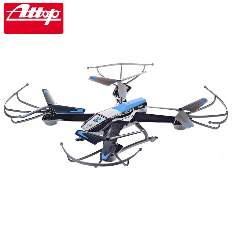 

Flashing Modern Design 6-Axis Gyro RTF Remote Control Quadcopter ATTOP YD-A9 2.4G 4CH RC Toy Boys Best Christmas Birthday Gif