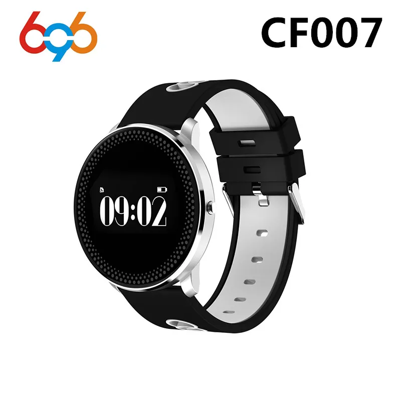 EnohpLX Bluetooth 4,0 CF007 фитнес-трекер спортивный браслет кровяное давление монитор сердечного ритма умный Браслет - Цвет: Белый