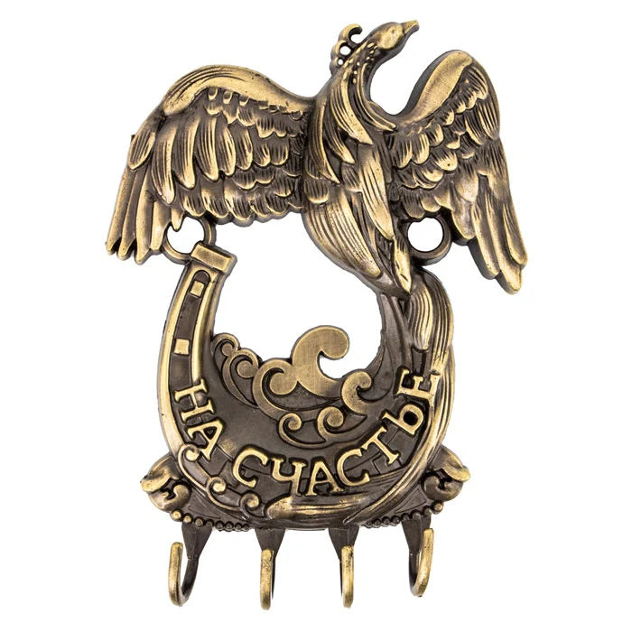 

Free Shipping High Grade New zinc alloy hook. Coat Robe Hat Clothes Towel 4 Hooks Wall Hanger Rack.phoenix horseshoe image