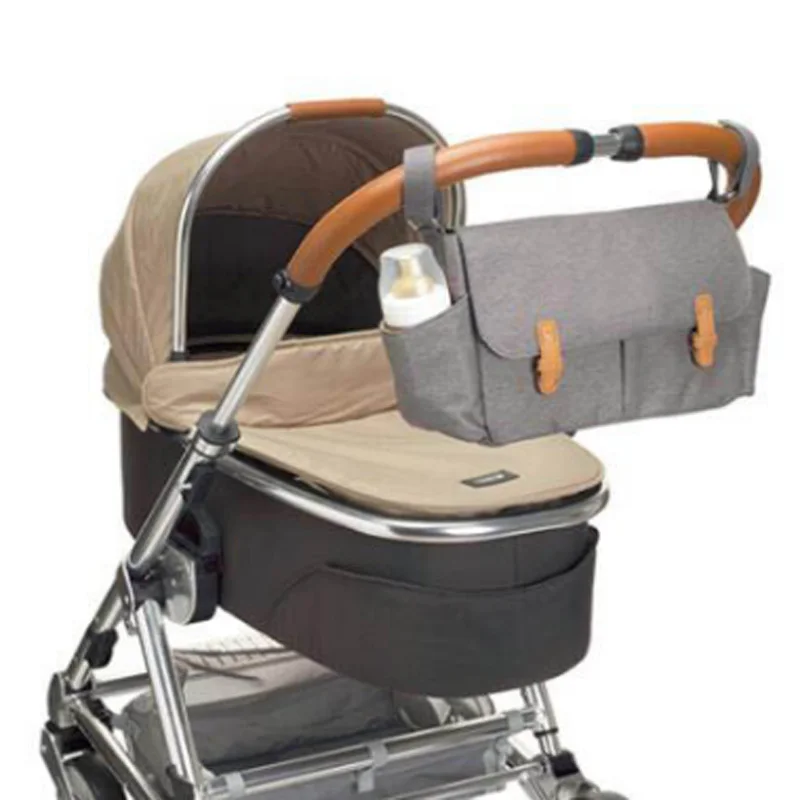 Модная сумка для подгузников, сумка для мам, брендовая детская прогулочная коляска, органайзер для кормления, сумка для ухода за ребенком, аксессуары для детских колясок