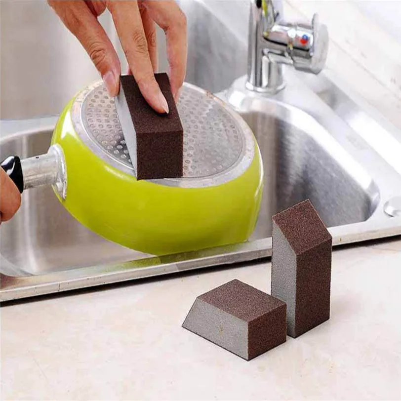 Kitchen Cleaning Sponge Carborundum For Focal Stains Sponge Brush Kitchen Washing Cleaning