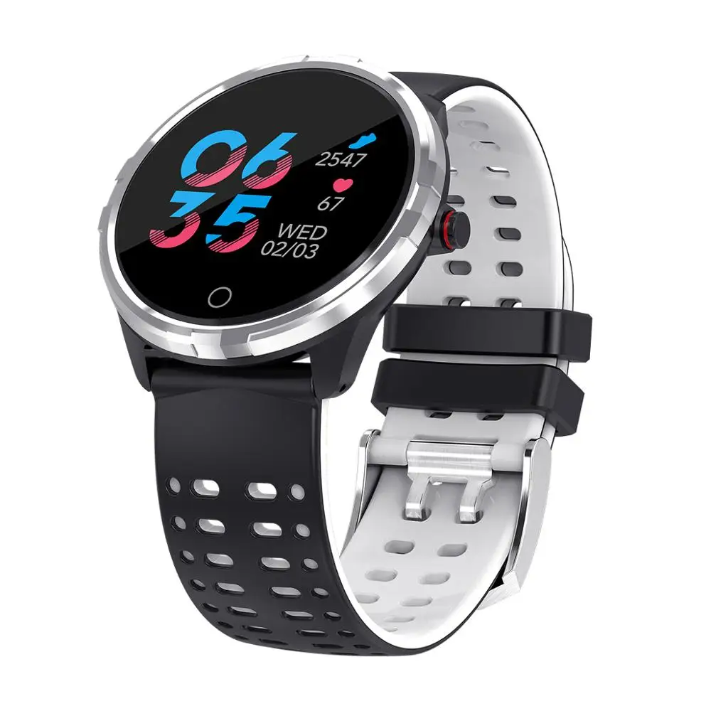 

Smart Watch Waterproof Men Sports Smartwatch Android Bluetooth Heart Rate Call Reminder Pedometer Fitness Tracker Swimming