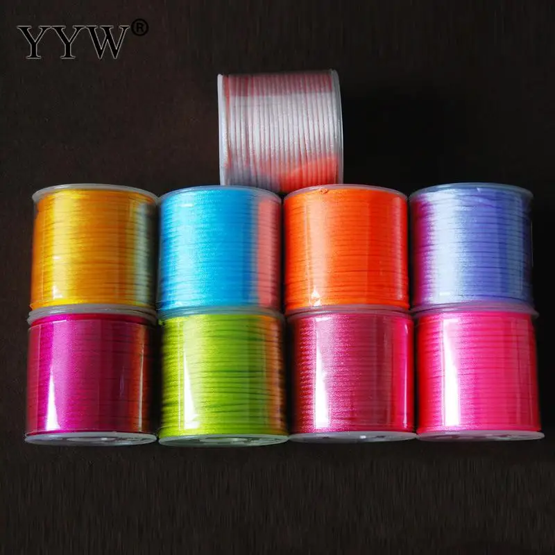 Black YYW 2mm 100Yards/PC 25 Mixed Colors Nylon Beading String Knotting Cord Faux Suede Cords for Jewelry Making Nylon Thread Leather Cord Threads Black YYW 2mm 100Yards/PC 25 Mixed Colors Nylon Beading String Knotting Cord Faux Suede Cords for Jewelry Making Nylon Thread Leather Cord Threads