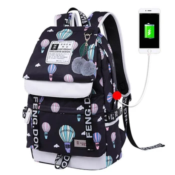 

Fashion Canvas school Backpack for Girl Women Casual College school Bag Bookbag Female Retro Stylish Daily Travel