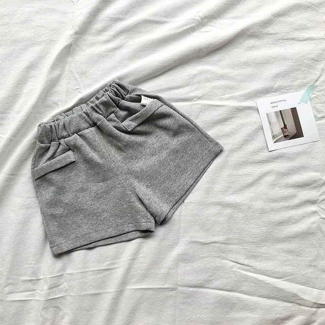 Летние шорты для новорожденных повседневные хлопковые шорты с эластичной резинкой на талии для мальчиков корейские модные детские штаны Новое поступление, шорты для мальчиков