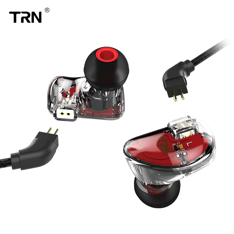 TRN V30 1DD + 2BA гибридные наушники спортивные шумоизоляция высшая звуковая гарнитура