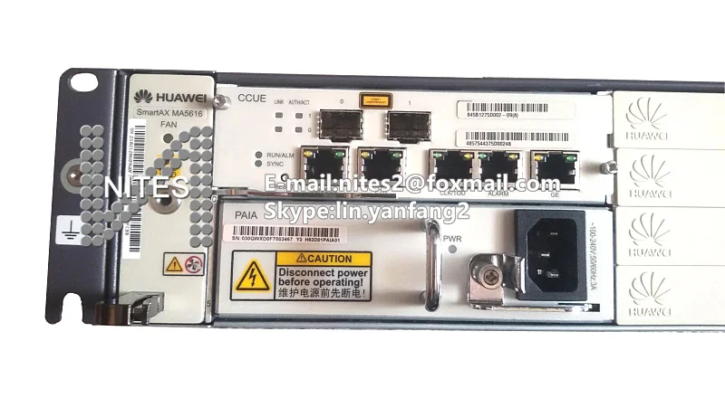 Цифровой Мультиплексор доступа к абонентской сети Huawei IP DSLAM SmartAx MA5616 CCUE master с