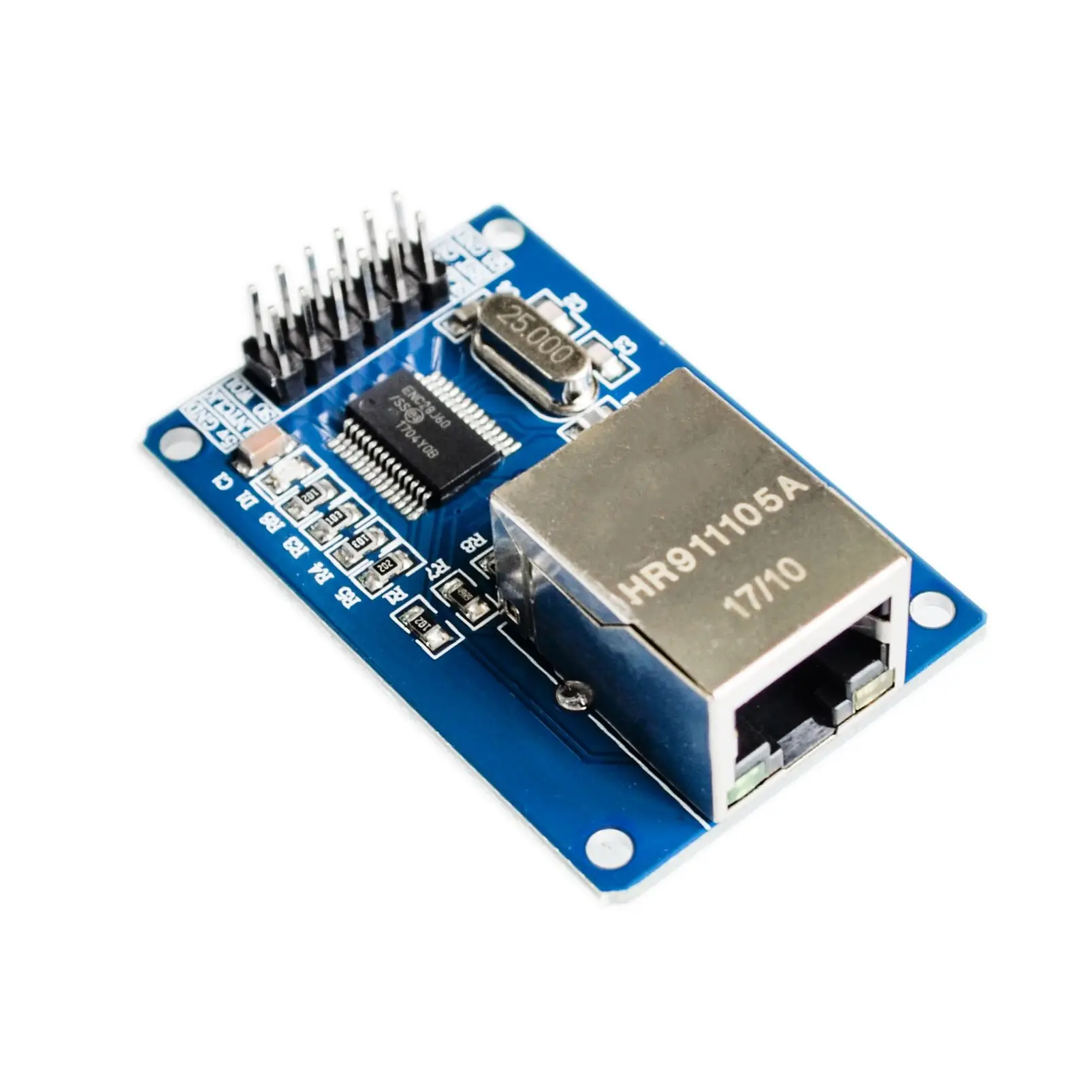 10 шт. ENC28J60 Ethernet LAN сетевой модуль ENC28J60 для 51 AVR STM32 LPC обучающий инструмент сетевой модуль