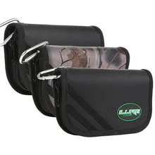 Outdoor Fishing Bag Portable Fishing Lure Container Bag For Spoon Lure Large Capacity Zipper Storage Case