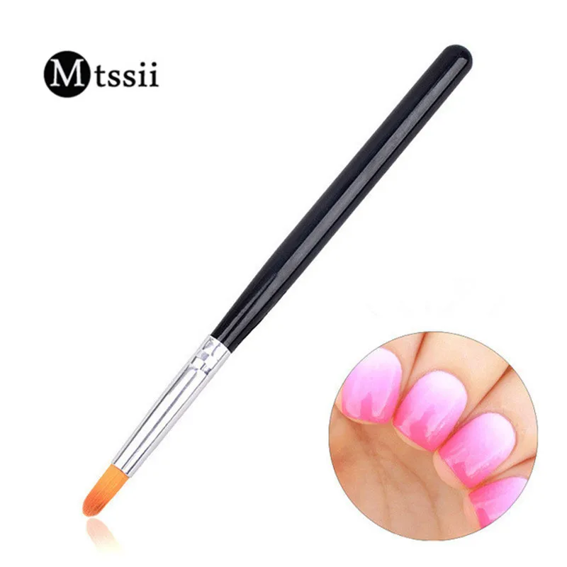 

Mtssii New Nail Art Brush Pen UV Gel 3D Effect Nail Tools DIY Painting Manicure Pedicure Gradient Round Tip BW3531