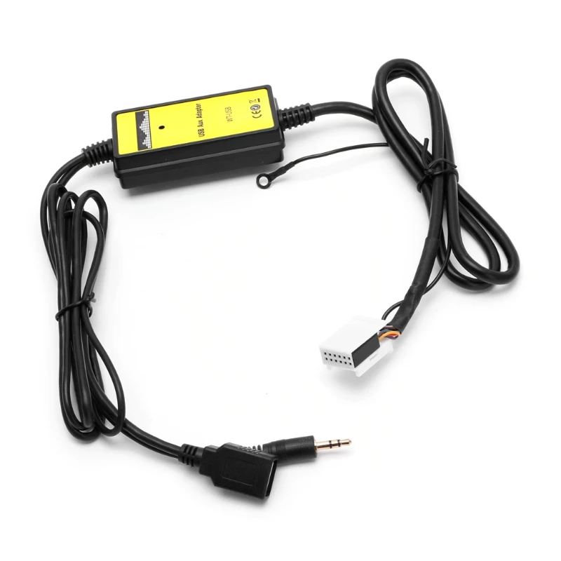 Новый Автомобильный USB Aux in CD адаптер MP3 плеер Радио Интерфейс 12 Pin для VW Audi Skoda Seat