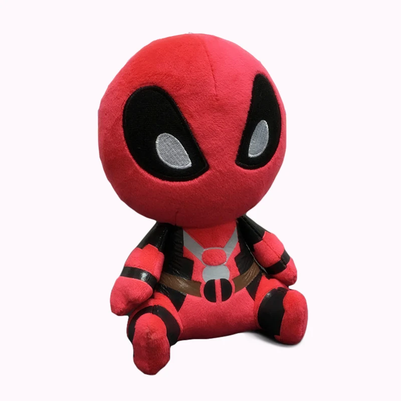 Милый стиль Kawaii версия Marvels X men Дэдпул плюшевая кукла Фигурка Игрушки 20 см подарок