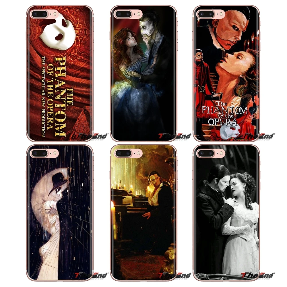 

The Phantom of the Opera Mask French Soft Housing Case For Samsung Galaxy S3 S4 S5 Mini S6 S7 Edge S8 S9 S10 Plus Note 3 4 5 8 9