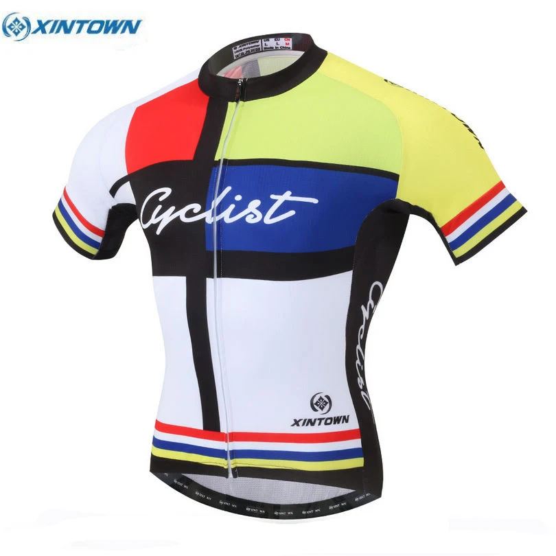 Xintown الرجال فريق روبا ciclismo في رياضة الدراجات جيرسي دراجة دراجة قمصان رياضية بلايز S-XXXL