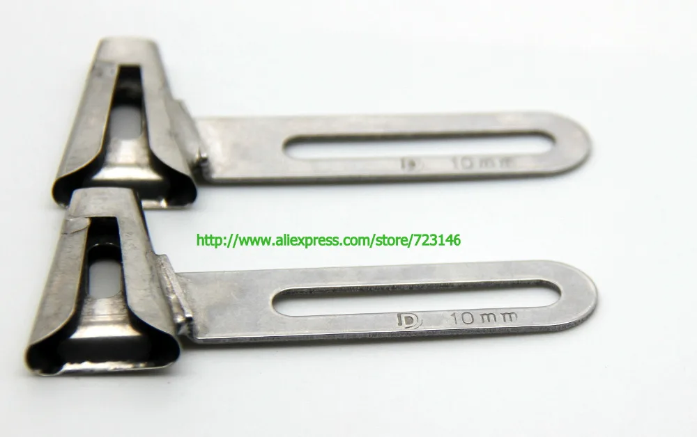 NEW F342 JinLei 406 Belt loop Folder for Belt Loop Machine with cutter JinLei hemmer used for 2 or 3 needle Cover Stitch Machine