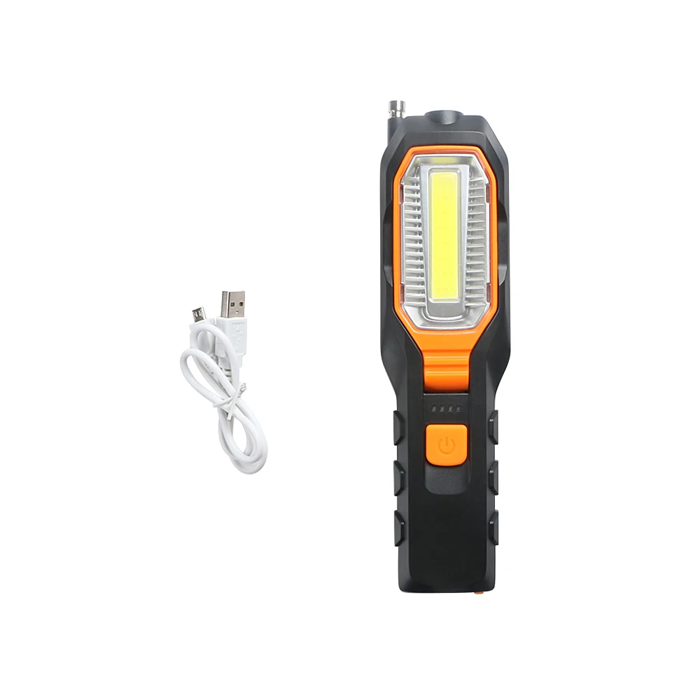 2 шт. COB светодиодный супер яркий рабочий светильник USB Перезаряжаемый гибкий магнитный контрольный светильник рабочий светильник фонарь для кемпинга
