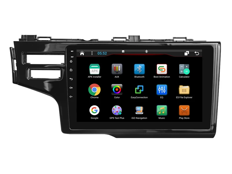 Flash Deal Elanmey android 8.1 car radio for Honda Jazz Fit 2014 + SRS car accessories DSP device Gps Navi multimedia bluetooth headunit 5