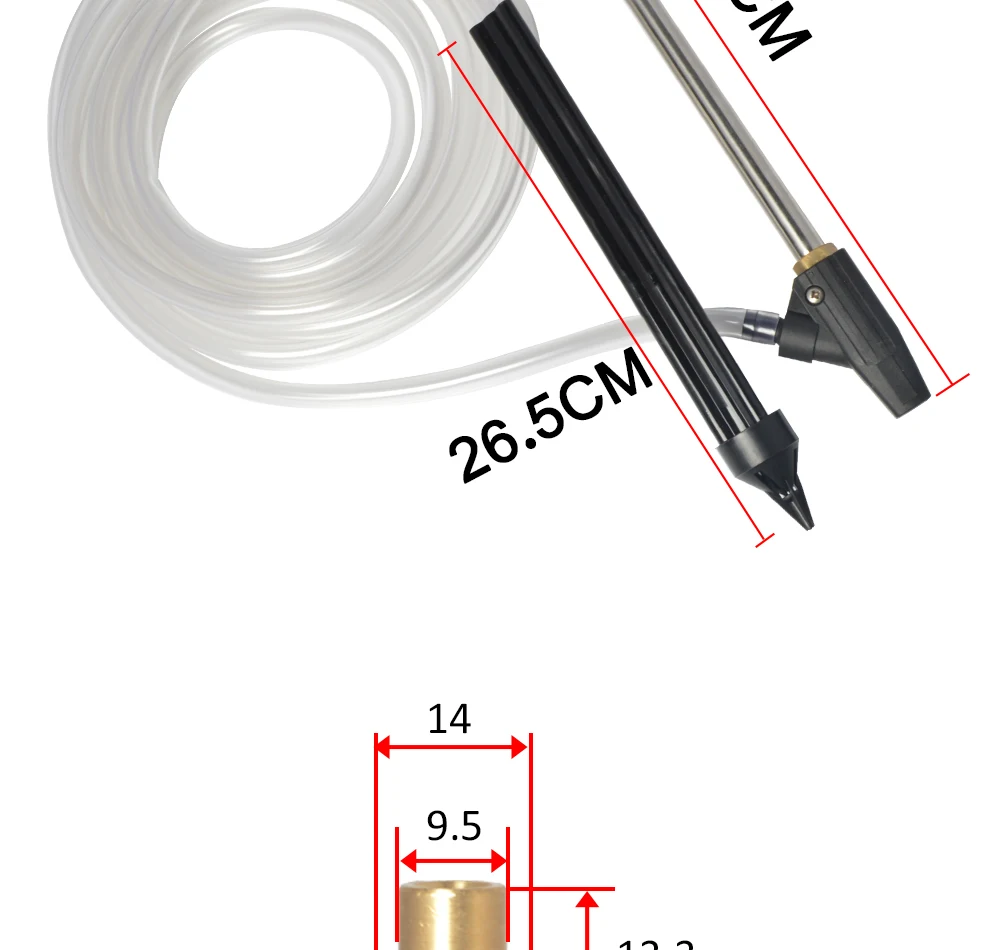 Пескоструйный пистолет для мойки под давлением, палочка, копье для LeroyMerlin Sterwins, мойки высокого давления, автомобильные мойки
