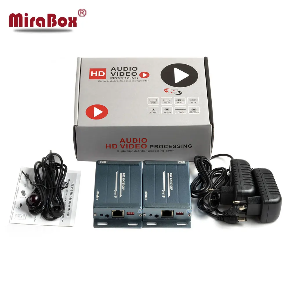 

HSV891M IR Remote Control Extender HDMI 150M Rj45 Cat5/5e Cat6 Ethernet Support HD1080P 1080I With Audio Extractor HDMI