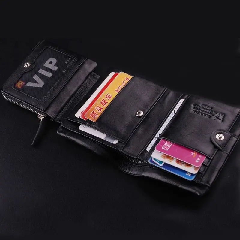 Роскошный мужской кошелек из натуральной кожи, качественный кошелек для денег, денег, кредитных карт, кошелек хранилище, сумки