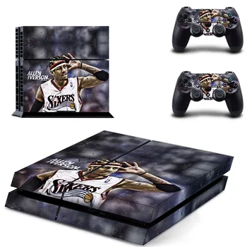 

Allen lverson PS4 Skin Sticker Decal for Sony PlayStation 4 Console and 2 Controller Skin PS4 Sticker Vinyl Accessory