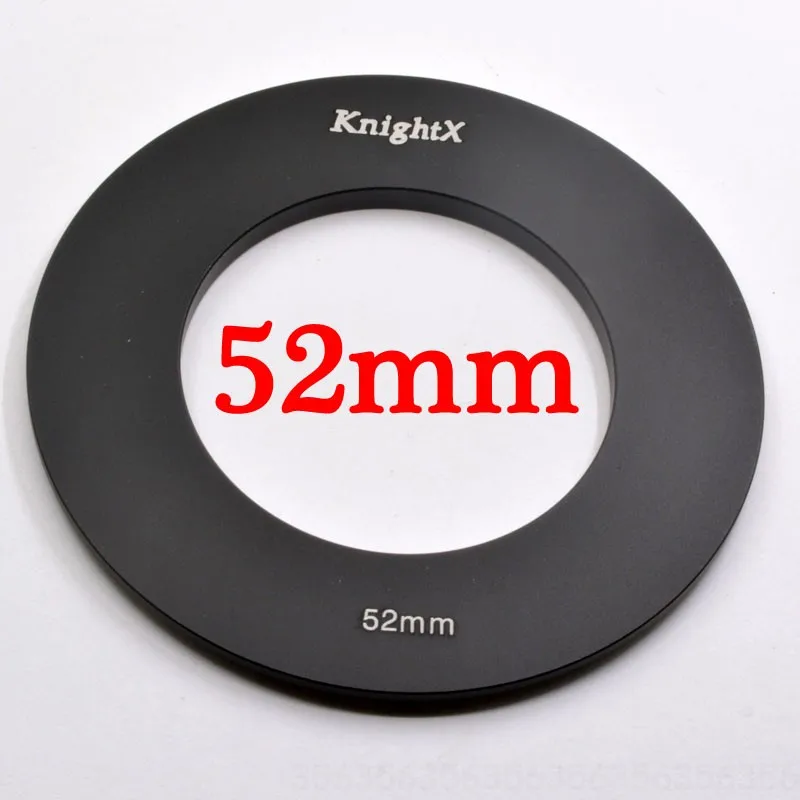 Фильтр объектива KnightX gnd 49 мм 52 мм 55 мм 58 мм 62 мм 67 мм 72 77 мм для Cokin P canon eos sony nikon nd 2000d аксессуары d600 - Цвет: 52mm Ring