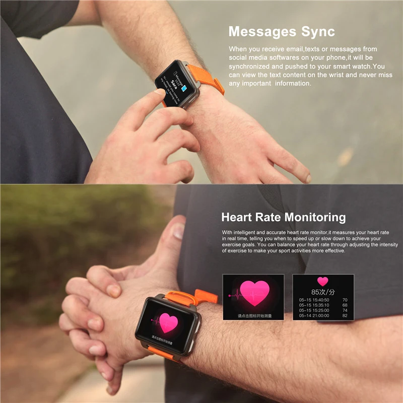 Tinymons DM99 Smart Watch 3G WCDMA Men Women Smartwatch Android 5.1 OS 1GB+16GB Camera Bluetooth Sports Heart Rate Monitor Watch