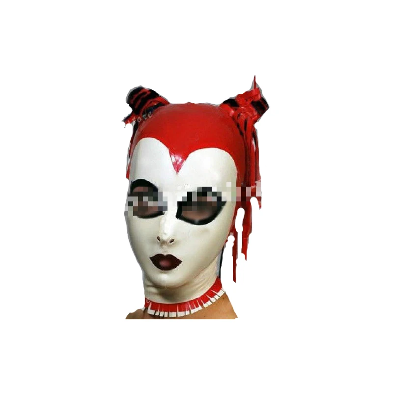 Latex Mask Rubber Fancy Party Masquerade Unique Hood Mask Headgear Size