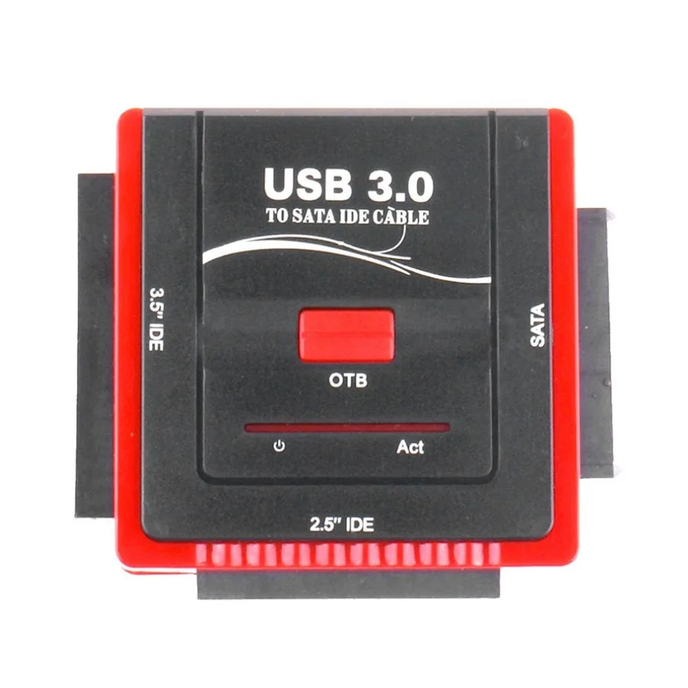 

2.5" 3.5" USB 3.0 To SATA IDE Cable HDD CD-ROM CD-R U Disk Adapter Universal SSD Data Offline Clone OTB 888U3IS
